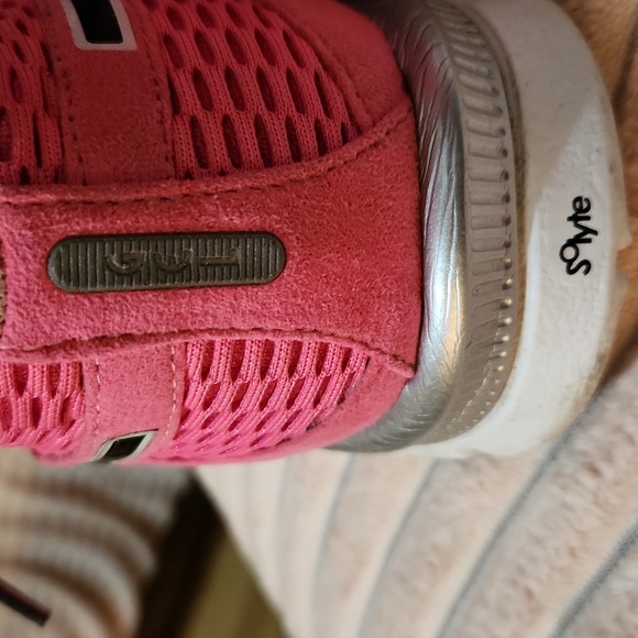 Asics size 11 gel blur 33 pink tennis shoes - Picture 4 of 7